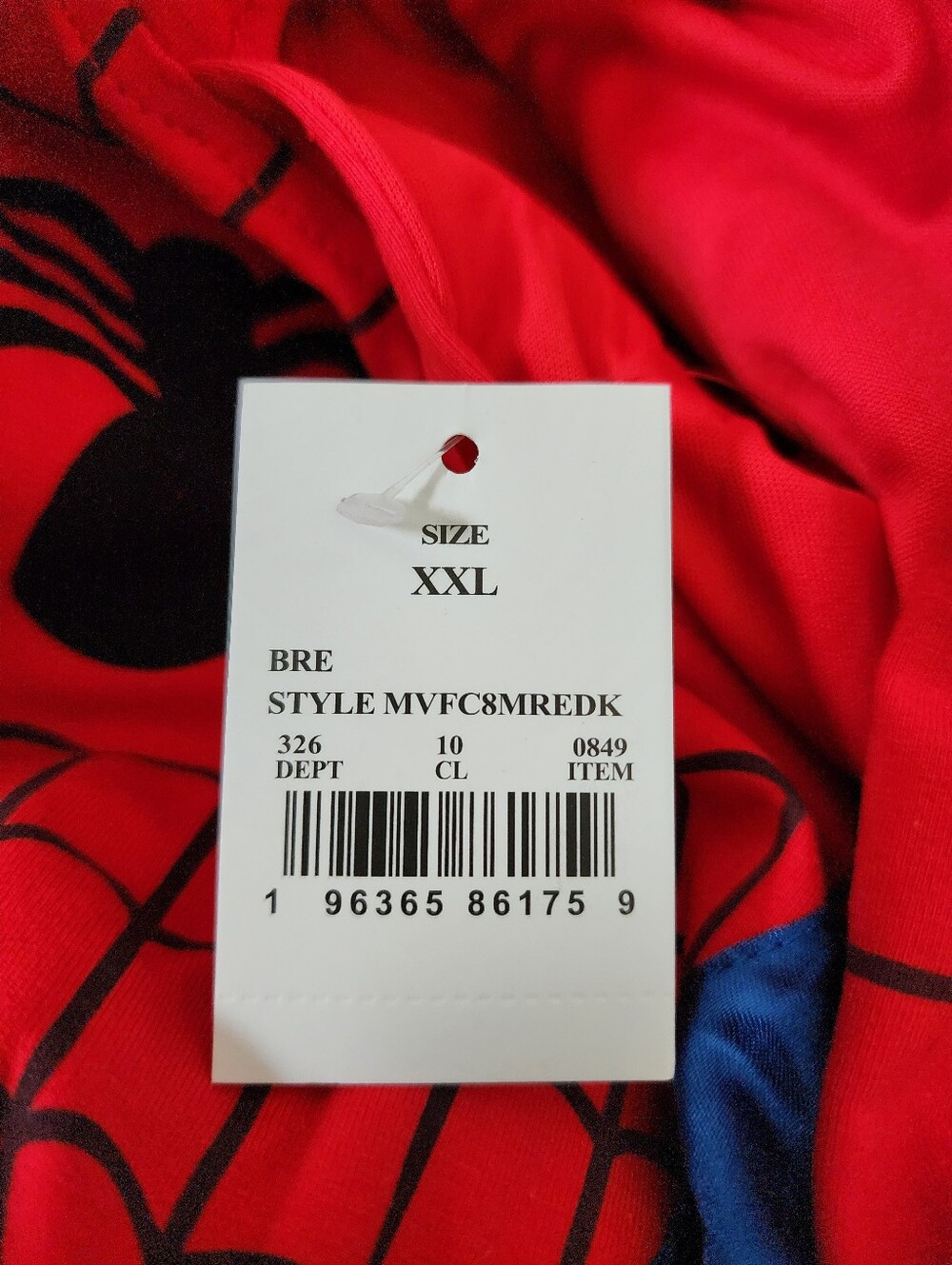 Girls Spiderman Dress XXL Costume Marvel NEW - Picture 7 of 10